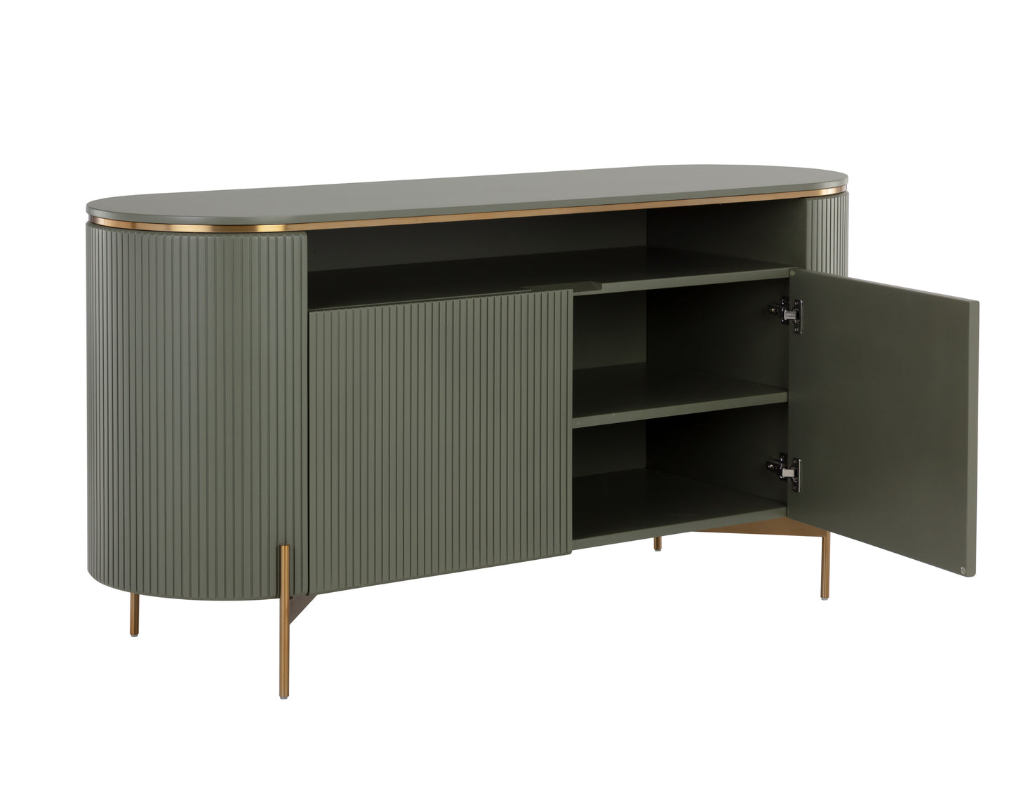 NAHLA PALOMA SIDEBOARD - SAGE GREEN