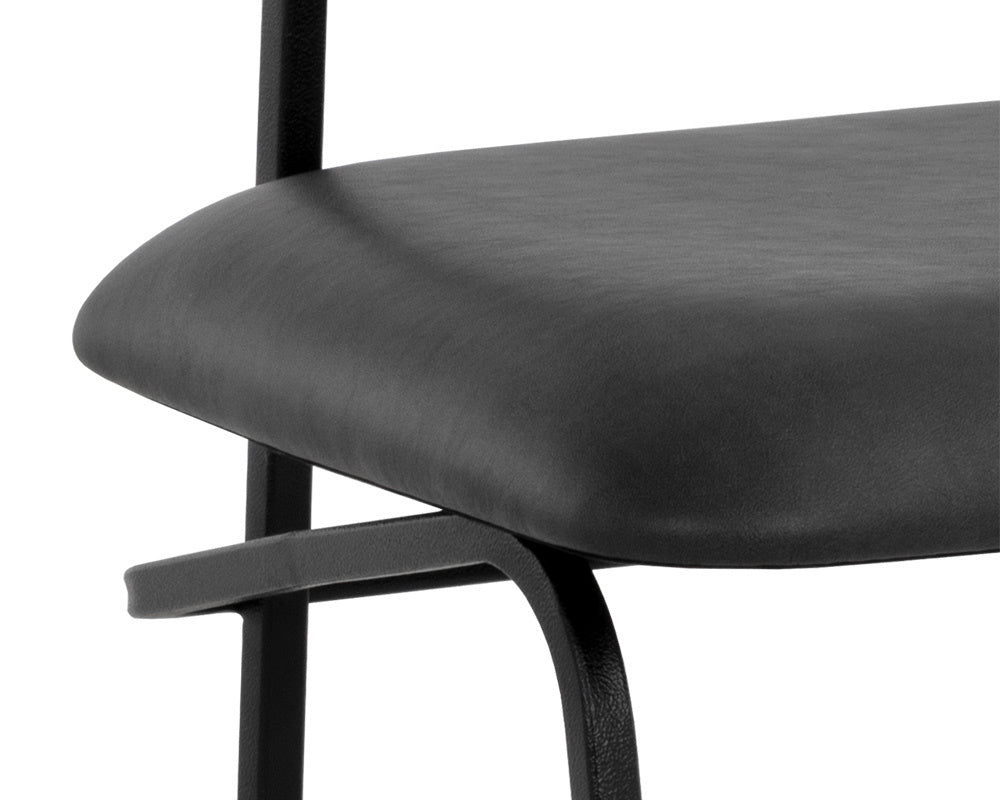 NAHLA GIBBONS DINING CHAIR - BLACK - BRAVO PORTABELLA