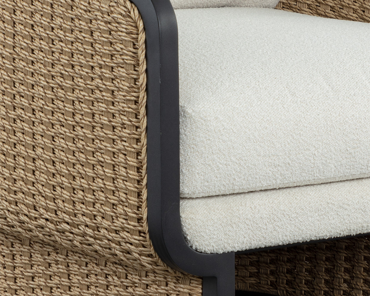 NAHLA OLBIA LOUNGE CHAIR - LOUIS CREAM