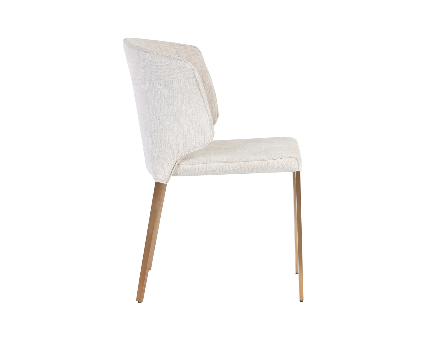 NAHLA ZAYDEN DINING CHAIR - BELFAST OATMEAL