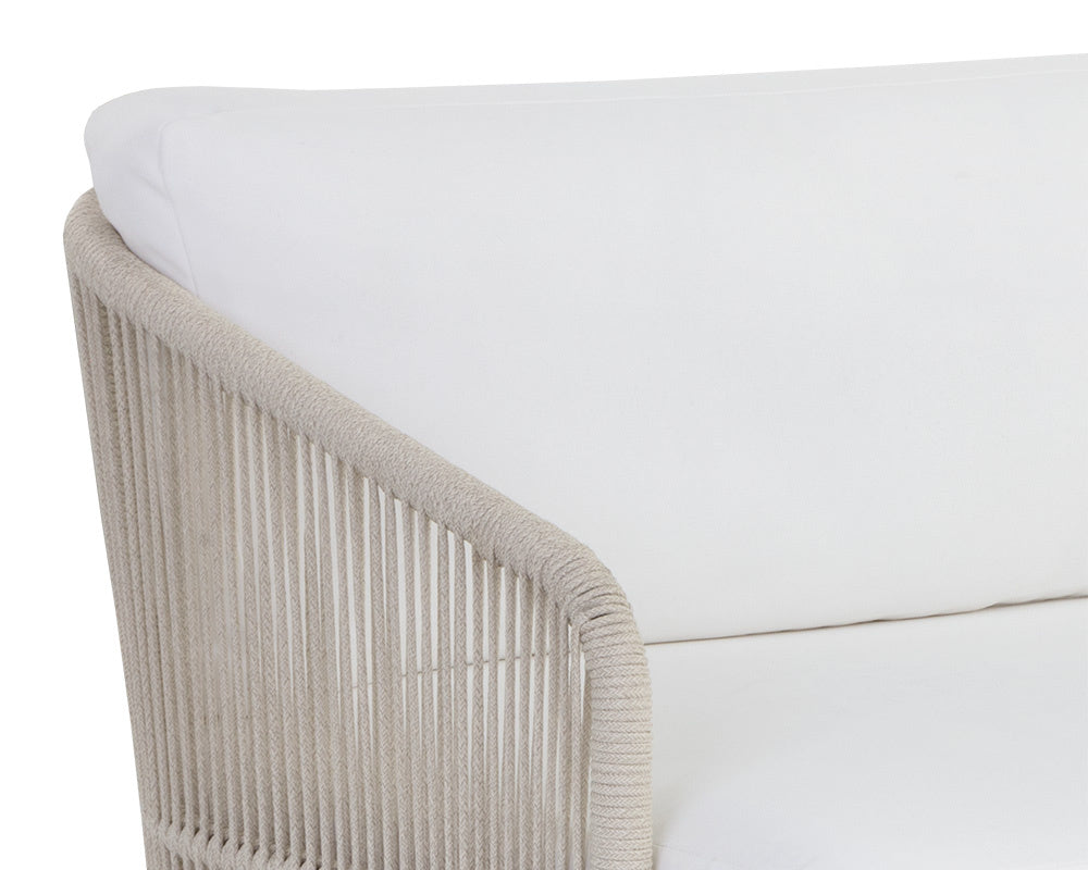 NAHLA ALLARIZ SOFA - GREIGE - STINSON WHITE