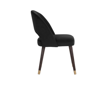 NAHLA MONAE DINING CHAIR - ABBINGTON BLACK