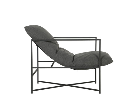 NAHLA MALLORCA LOUNGE CHAIR - GRACEBAY GREY