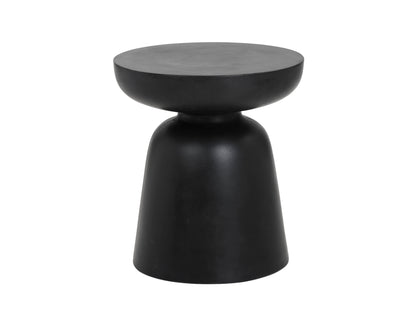 NAHLA LUCIDA END TABLE - BLACK