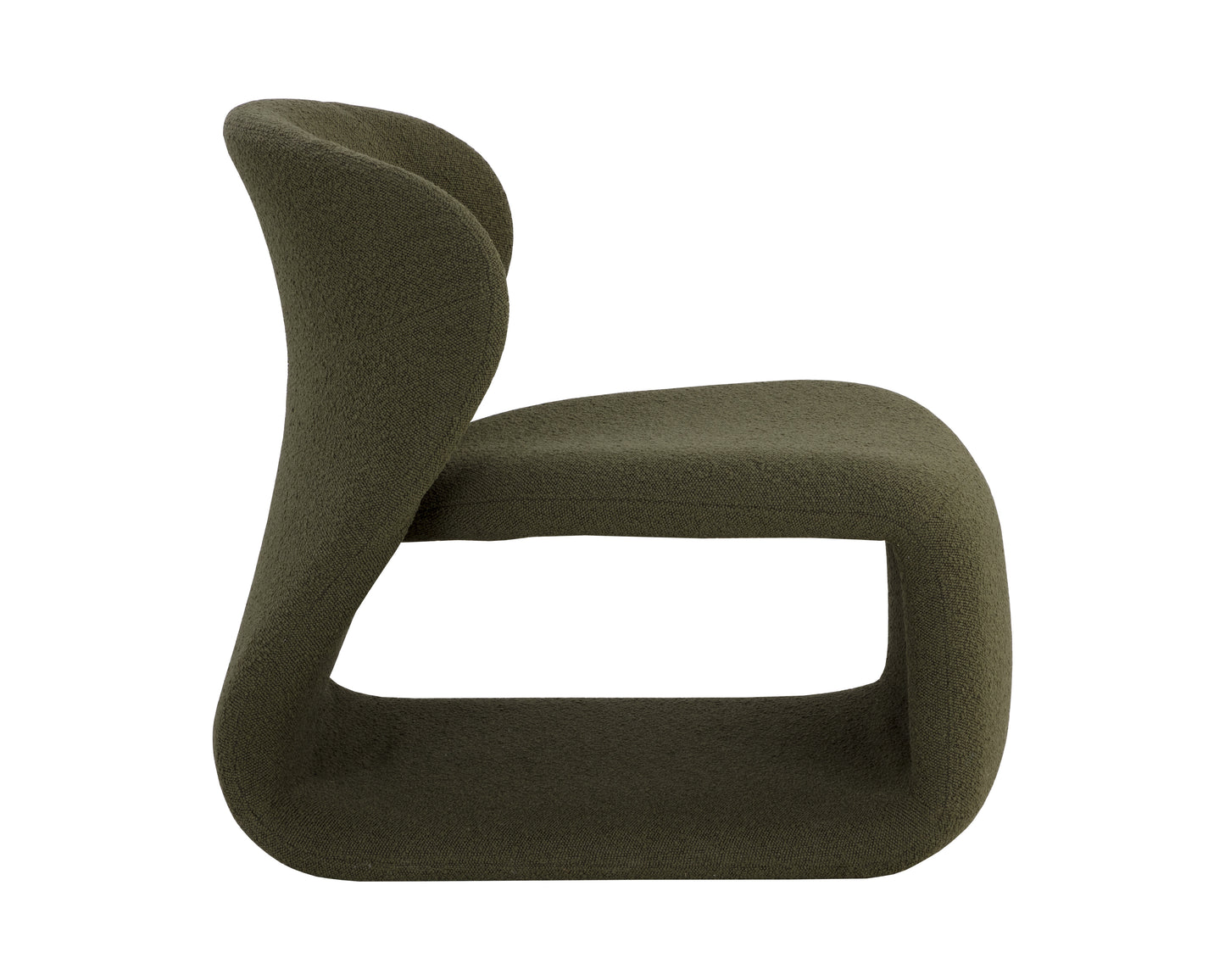 NAHLA SOPHIENE LOUNGE CHAIR - COPENHAGEN OLIVE