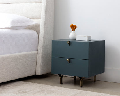 NAHLA CELINE NIGHTSTAND - SMALL - TEAL