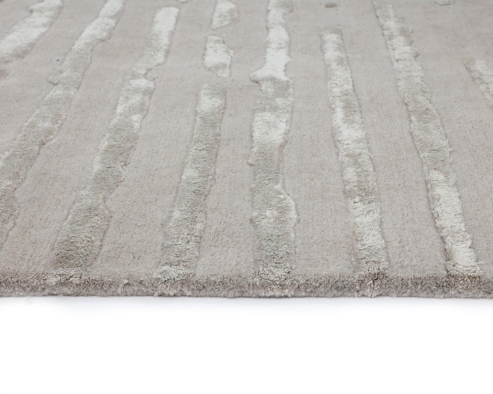 NAHLA TAZMA HAND-TUFTED RUG - TAUPE - 10' X 14'