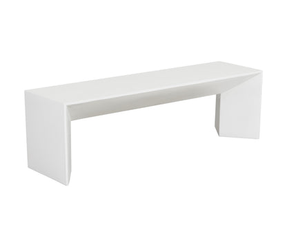 NAHLA NOMAD BENCH - WHITE