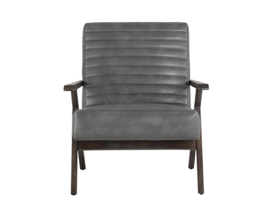 NAHLA PEYTON LOUNGE CHAIR - CANTINA MAGNETITE