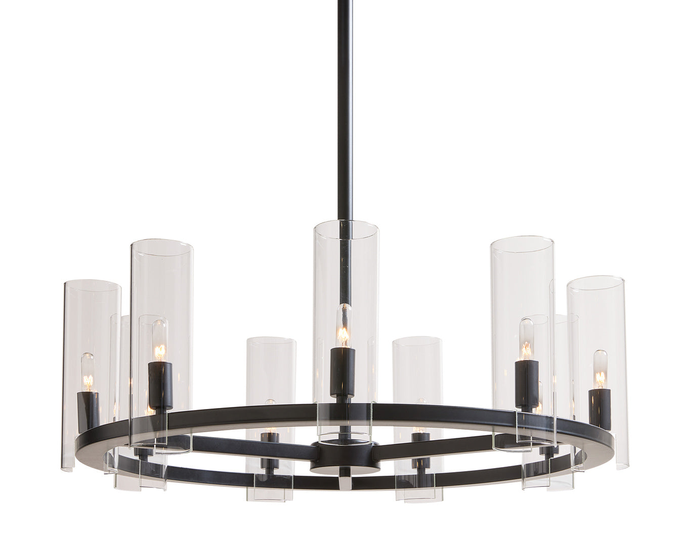 NAHLA CLARABELLE CHANDELIER - SMALL - BLACK