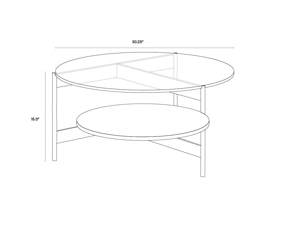 NAHLA MIKAYLA COFFEE TABLE