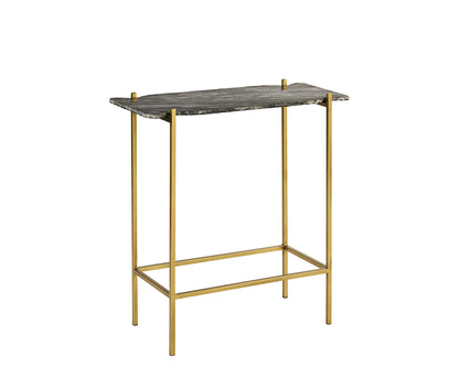 NAHLA REVELL CONSOLE TABLE BASE - ANTIQUE GOLD