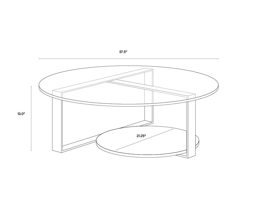 NAHLA MALDINI COFFEE TABLE