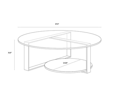 NAHLA MALDINI COFFEE TABLE