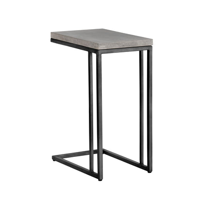 NAHLA SAWYER END TABLE - BLACK - GREY