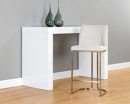 NAHLA RAYLA COUNTER STOOL - BELFAST OATMEAL