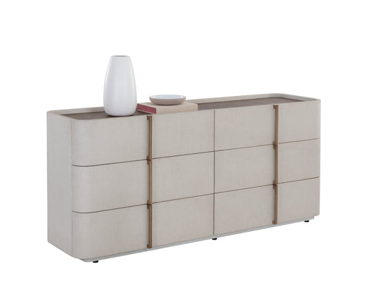 NAHLA JAMILLE DRESSER - CREAM