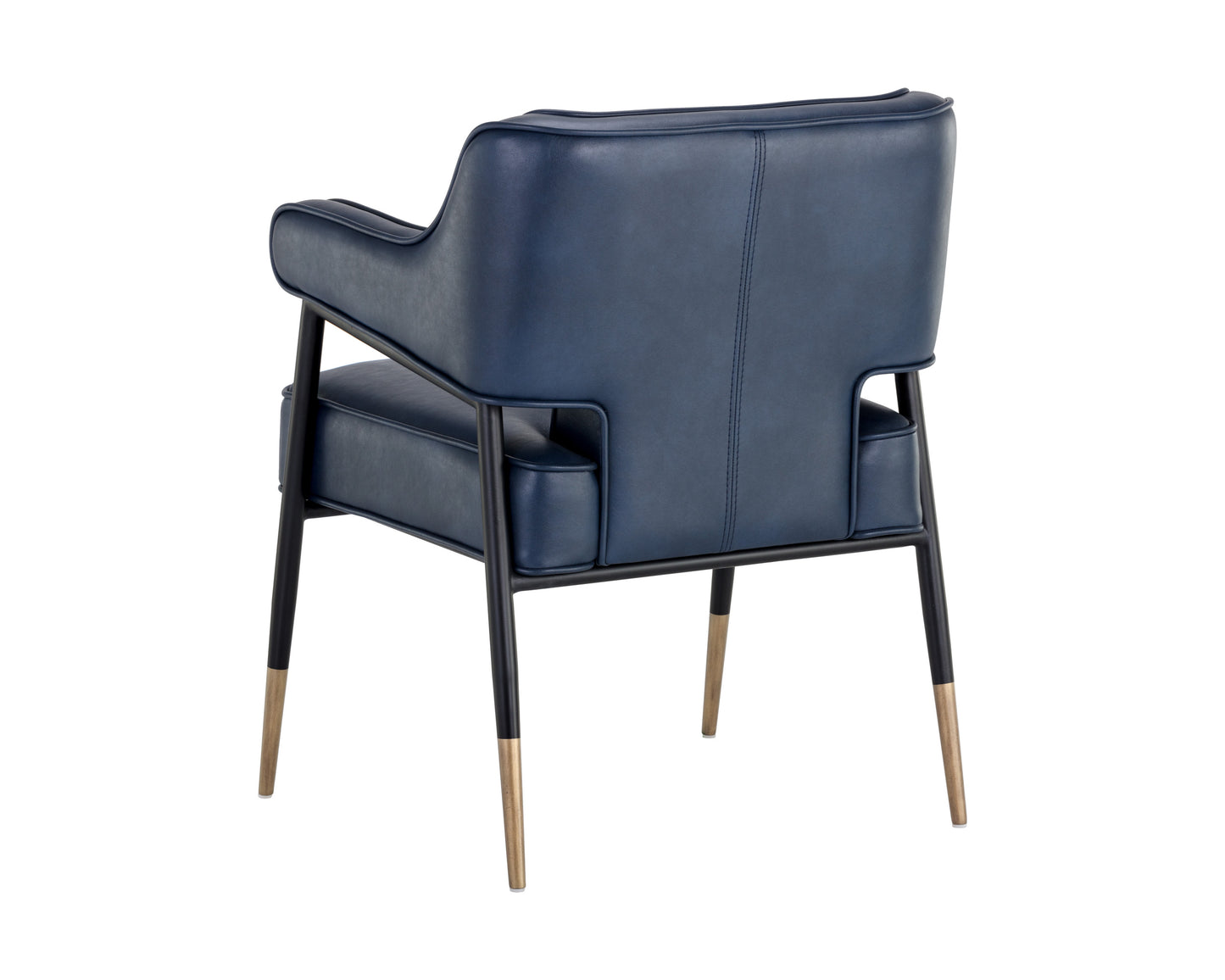 NAHLA DEROME DINING ARMCHAIR - BRAVO ADMIRAL