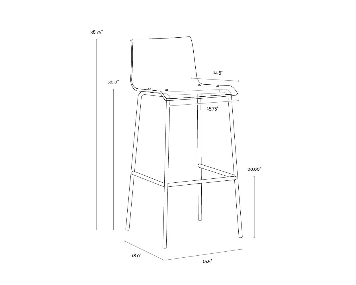 NAHLA RIA BARSTOOL