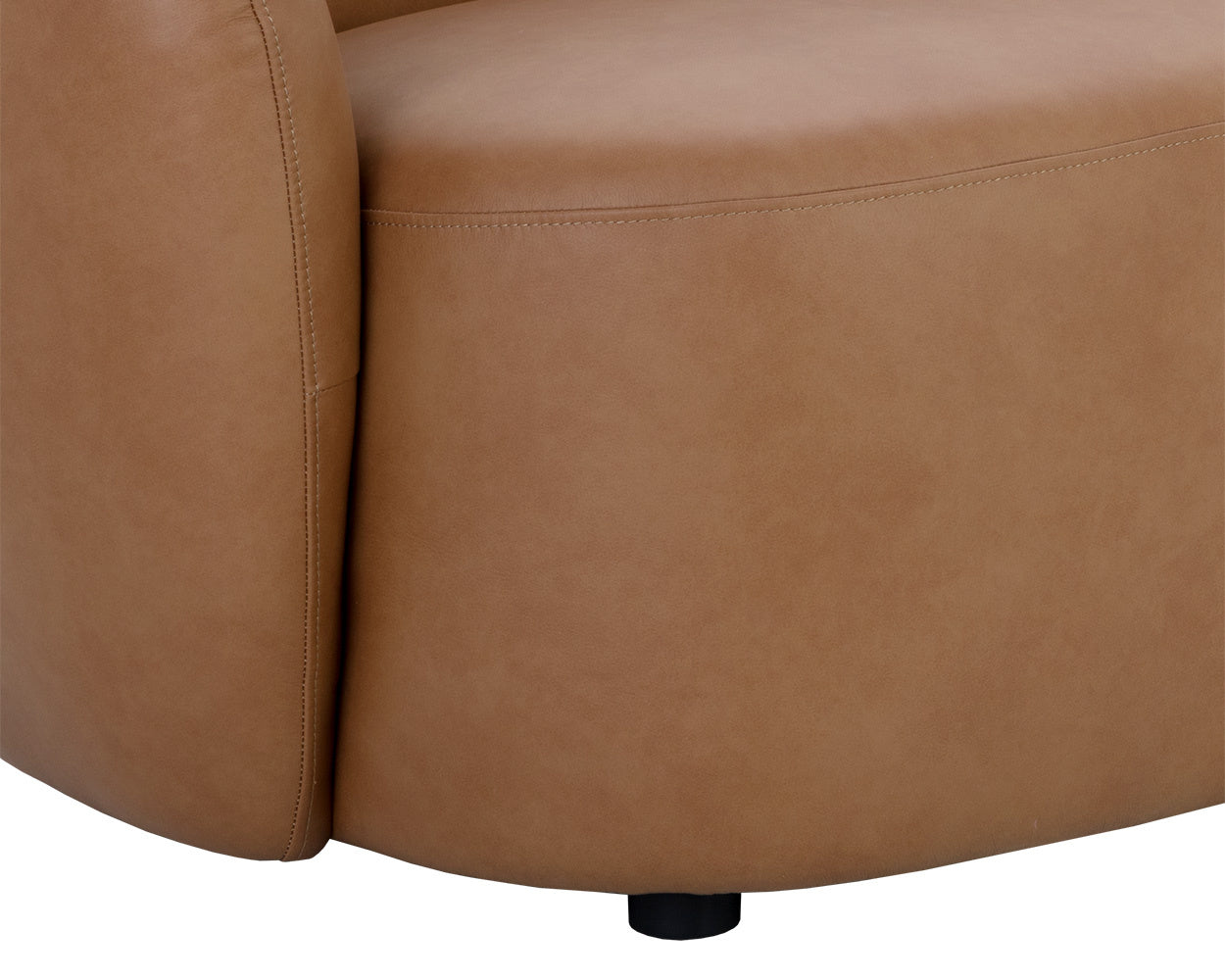 NAHLA LORNE SOFA - ALINE BUTTERNUT LEATHER