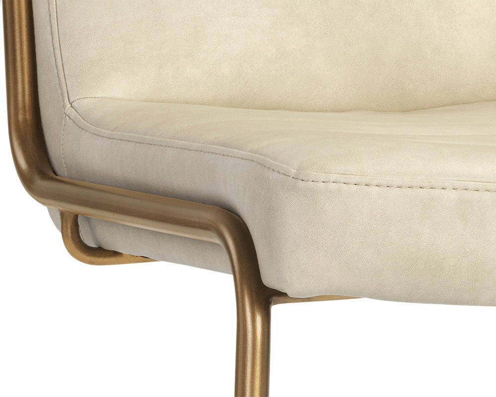 NAHLA ANTON DINING CHAIR - BRAVO CREAM