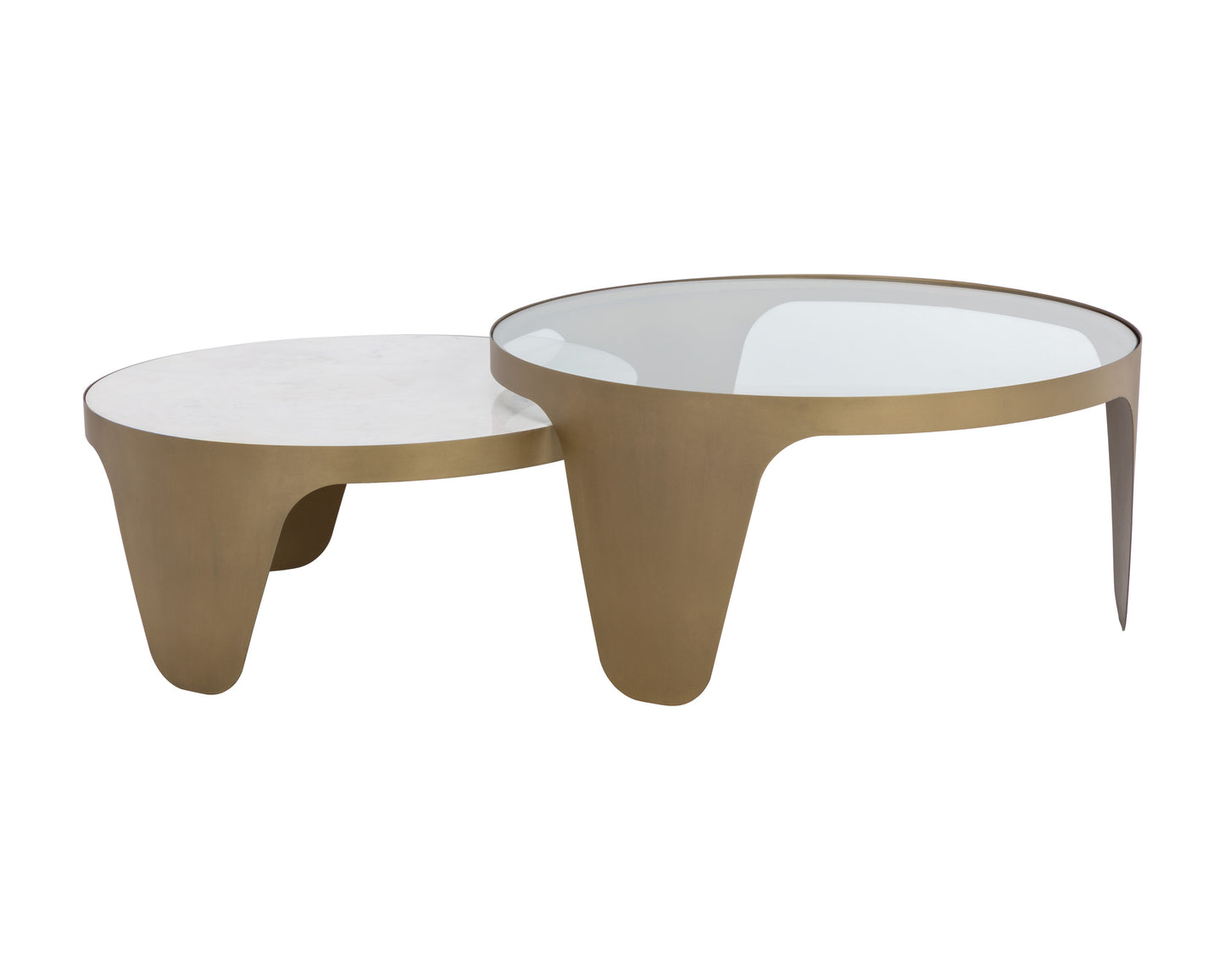 NAHLA MYSARIA NESTING COFFEE TABLES (SET OF 2)