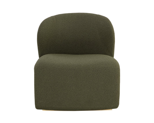 NAHLA SOPHIENE LOUNGE CHAIR - COPENHAGEN OLIVE