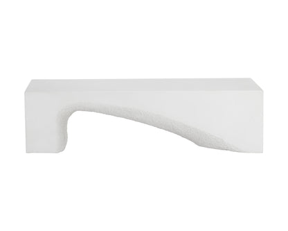 NAHLA SOMA BENCH - WHITE