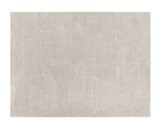 NAHLA CALATHEA HAND-TUFTED RUG - OATMEAL - 9' X 12'