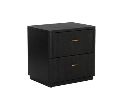 NAHLA ETIENNE NIGHTSTAND - BLACK