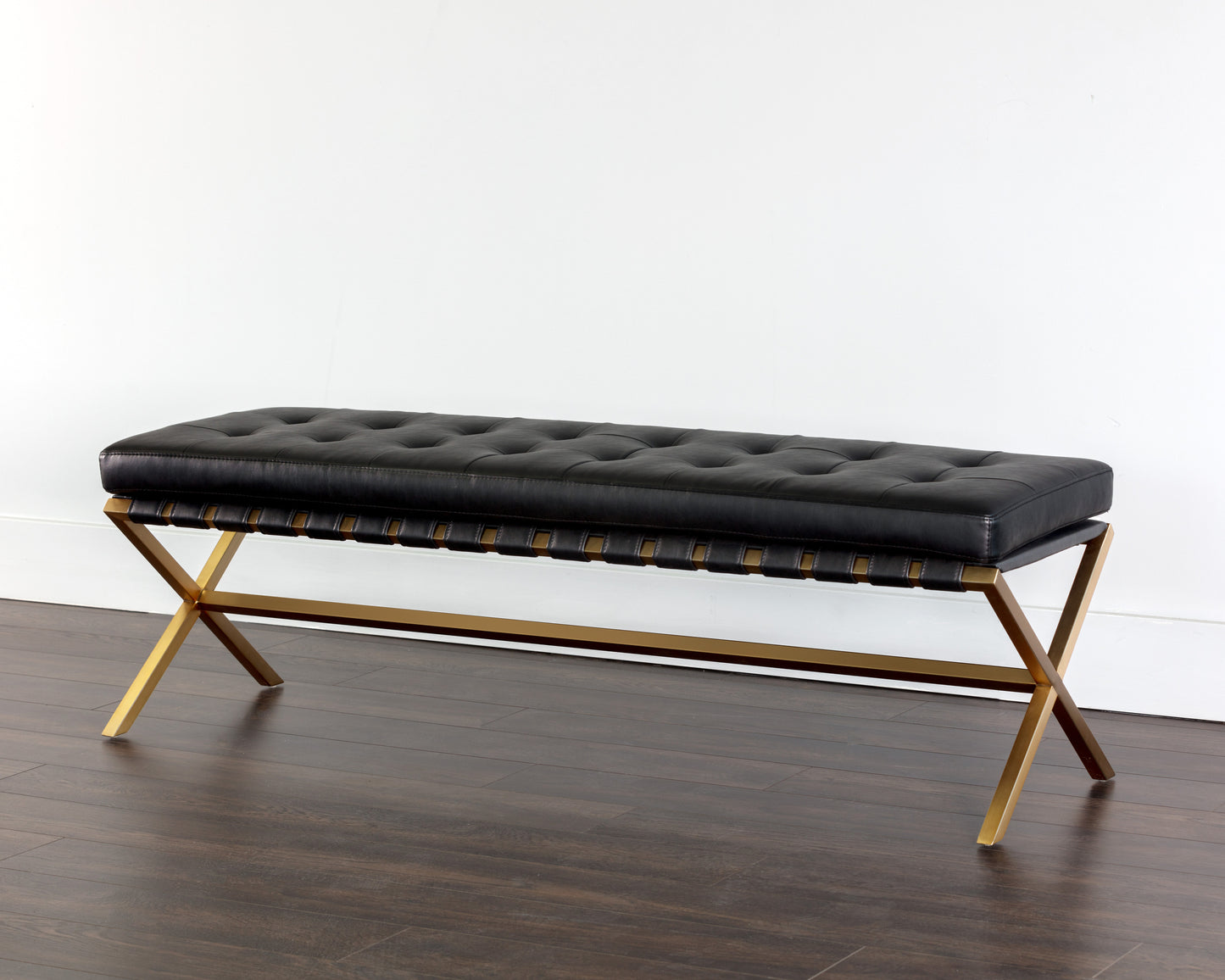 NAHLA KENJI BENCH - SMALL - GOLD - BRAVO BLACK