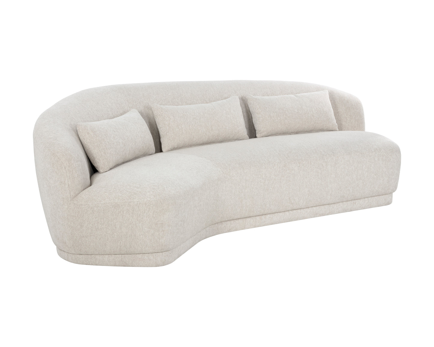 NAHLA SORAYA SOFA - DOVE CREAM