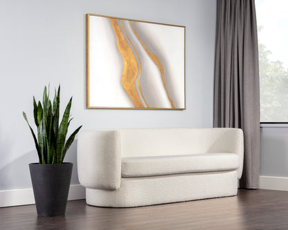 NAHLA VALENCE SOFA - MAYA WHITE