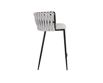 NAHLA SARAI COUNTER STOOL - BELFAST HEATHER GREY