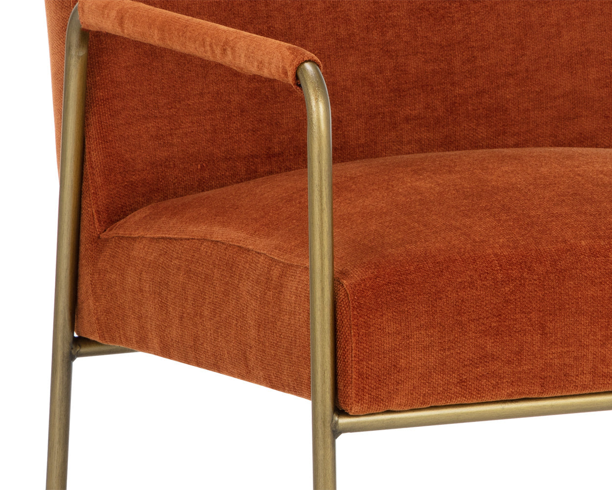 NAHLA BALFORD DINING ARMCHAIR - DANNY RUST