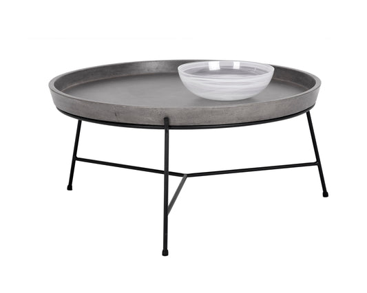 NAHLA REMY COFFEE TABLE - BLACK - GREY