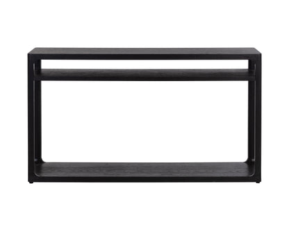 NAHLA DONCASTER CONSOLE TABLE - BLACK