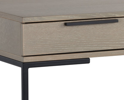 NAHLA REBEL DESK - BLACK - TAUPE