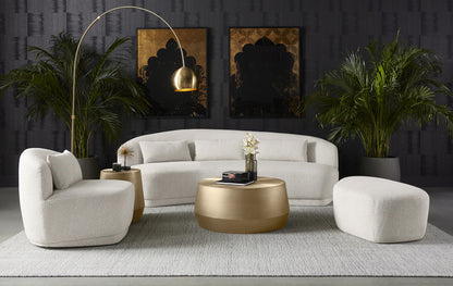 NAHLA SORAYA SOFA - DOVE CREAM