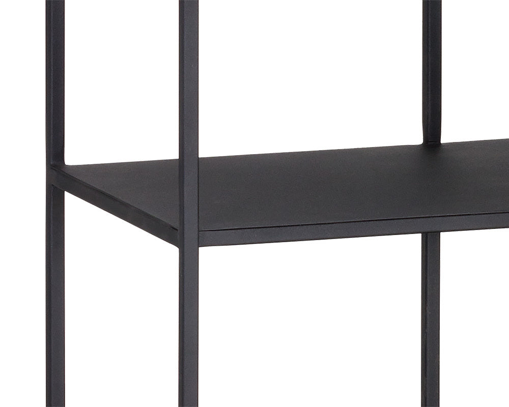 NAHLA EIFFEL BOOKCASE - LARGE - BLACK