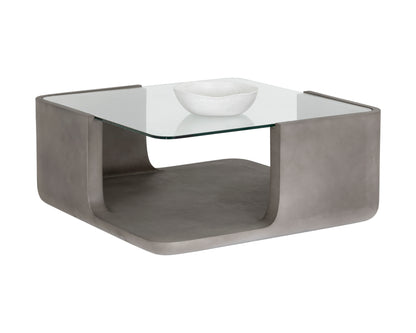 NAHLA ODIS COFFEE TABLE - GREY