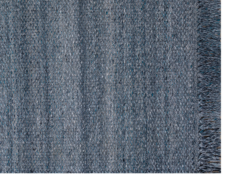 NAHLA LINDAU HAND-WOVEN RUG - TEAL - 9' X 12'