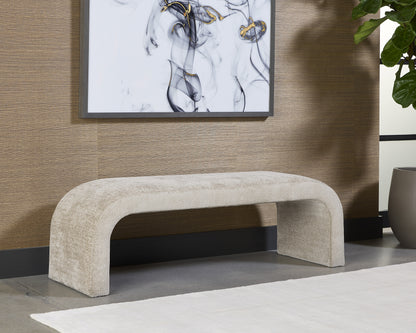 NAHLA NAHARA BENCH - BERGEN TAUPE