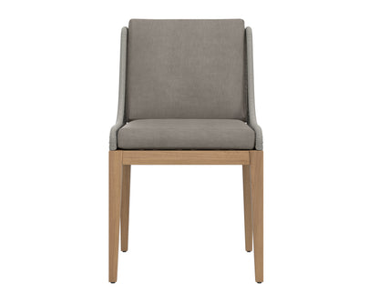 NAHLA SORRENTO DINING CHAIR - NATURAL - PALAZZO TAUPE