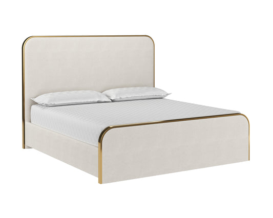 NAHLA TOMETI BED - KING - CHACHA CREAM