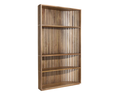 NAHLA TESSA BOOKCASE - NATURAL