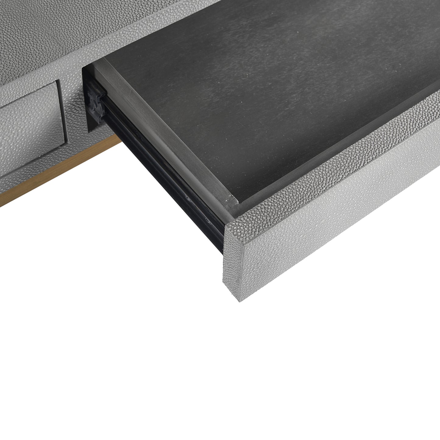 NAHLA JIRO DESK - GREY SHAGREEN