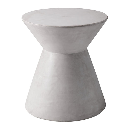 NAHLA ASTLEY END TABLE - WHITE