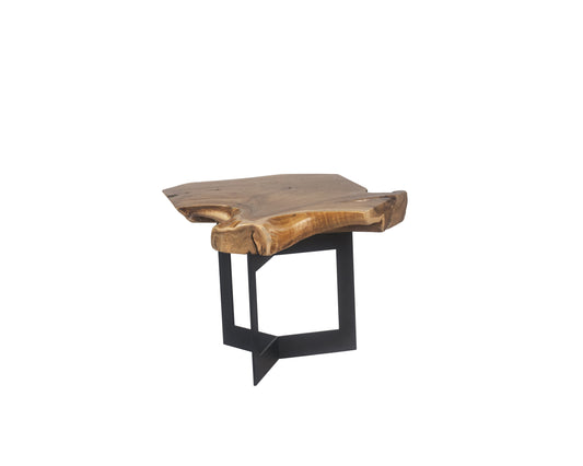 NAHLA WYATT SIDE TABLE - NATURAL