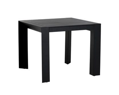 NAHLA MERANO DINING TABLE - BLACK - 37"